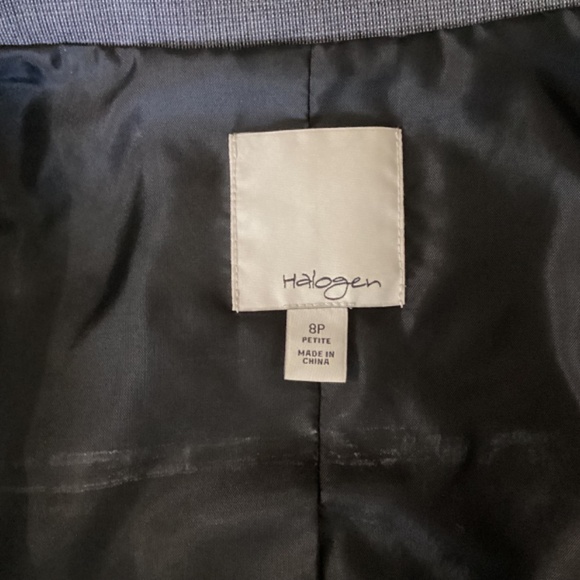 Halogen 3pc Petite Suit - Jacket/Skirt/Trousers - 8P/10P - Picture 10 of 12